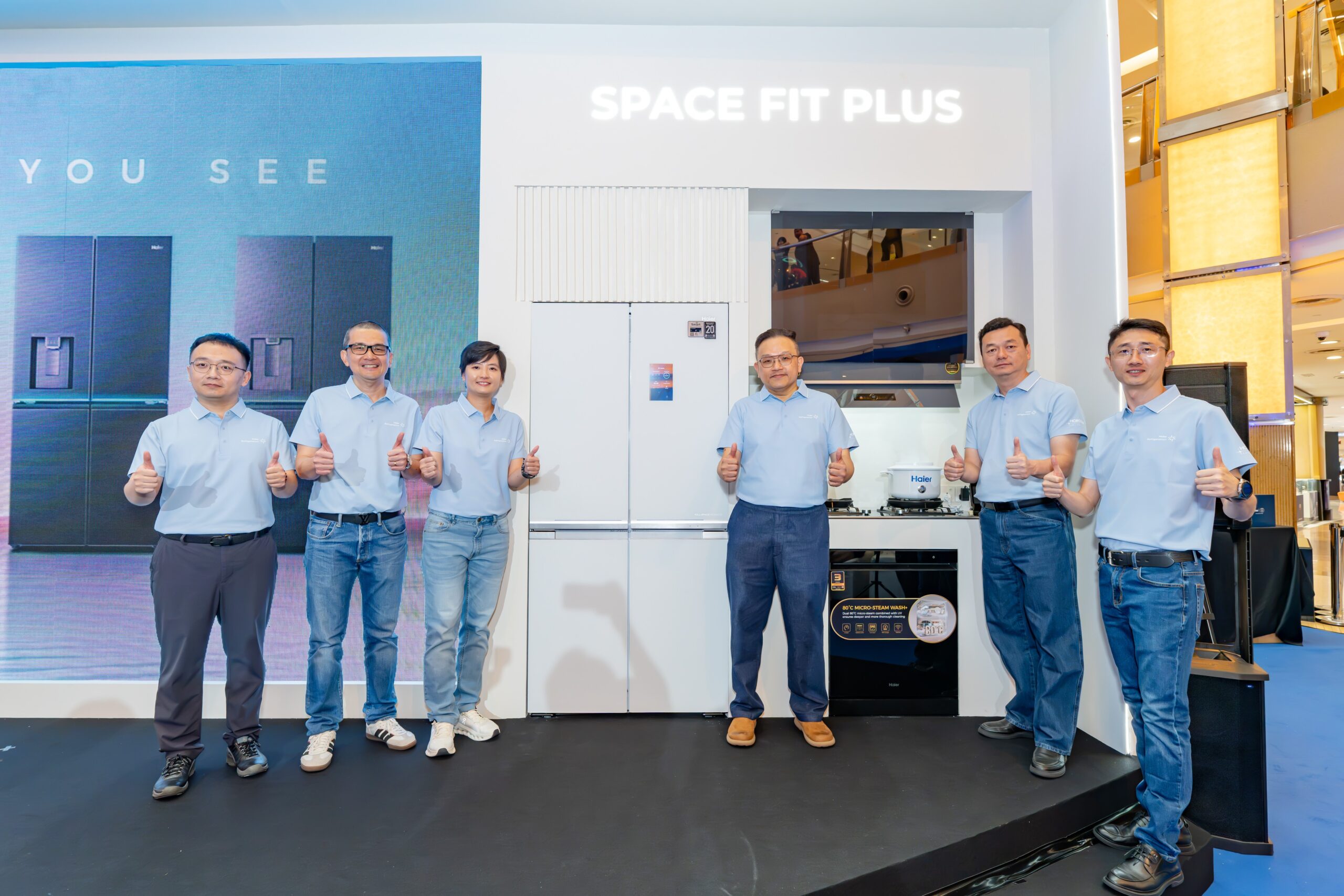 Haier Horizon系列大马发布:820L容量、肉类保鲜长达10天 Haier全新18套餐具智能洗碗机