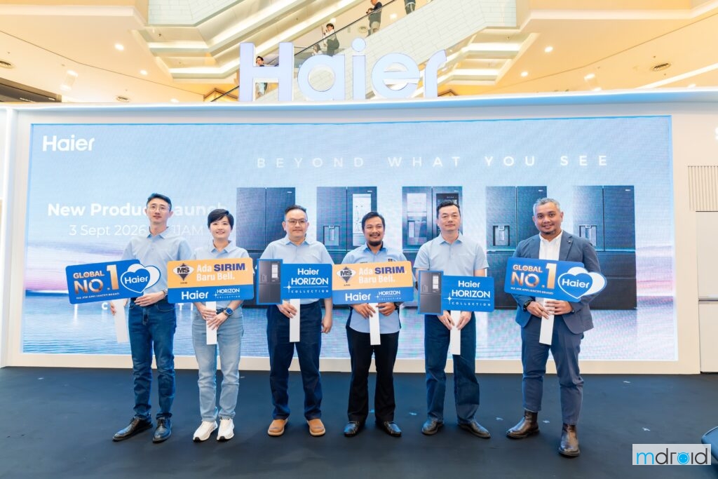 Haier Horizon系列大马发布:820L容量、肉类保鲜长达10天 Haier Malaysia Horizon系列多门冰箱发布会