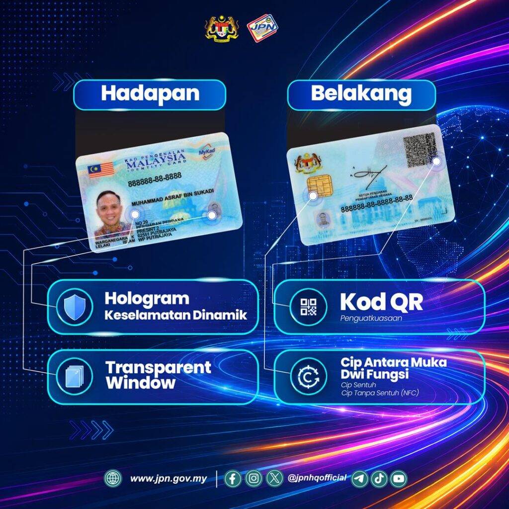 新MyKad暂不支持MyDigital ID线上注册! 新MyKad暂不支持MyDigital ID线上注册! 1