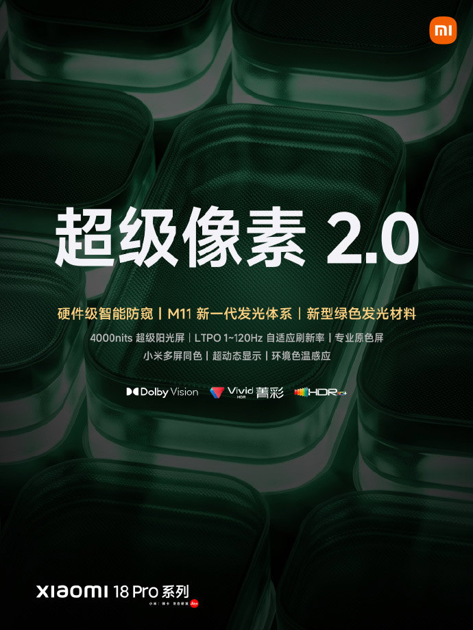 小米18 Pro系列中国发布：售约RM3653起！ 2