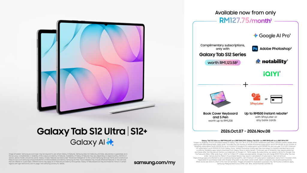 Tab S12 Promo Key Visual