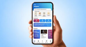 Tangan Memegang Telefon Pintar MyGov