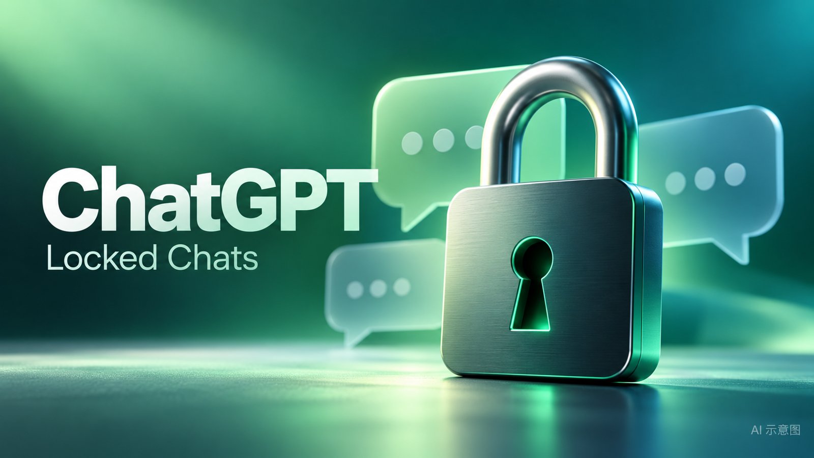 ChatGPT新增Locked Chats：PIN、Face ID保护私人对话