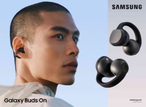 Samsung Galaxy Buds On开放式耳夹耳机官方产品及佩戴图片