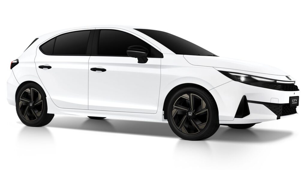 2026 Honda City Hatchback马来西亚小改款白色车型