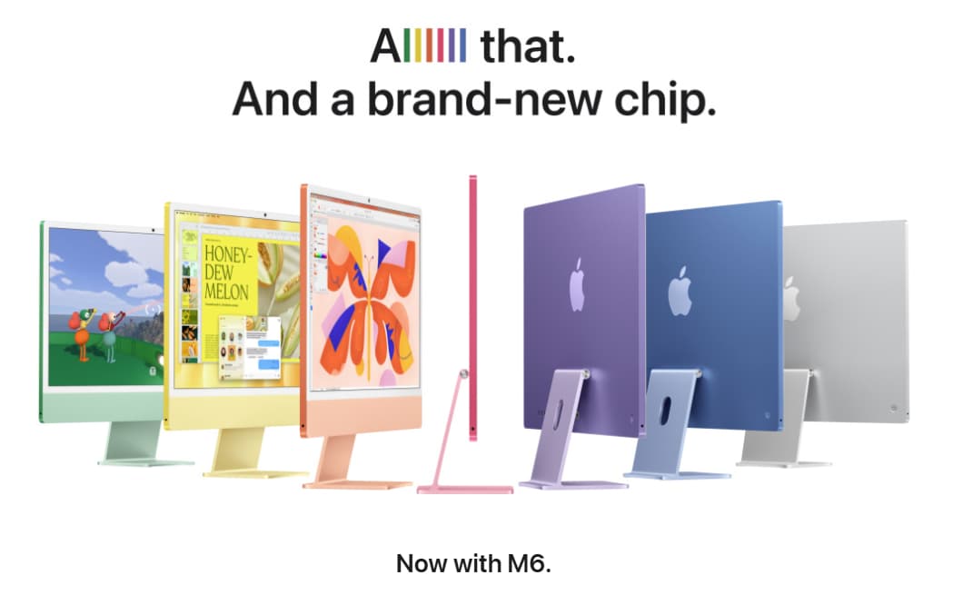 苹果iMac M6, MacBook Pro 14 M6发布:售RM6,499起! 苹果iMac M6, MacBook Pro 14 M6发布:售RM6,499起! 3