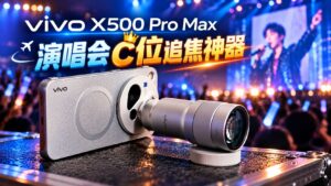 “拍照第一，视频唯一” vivo X500 Pro Max 体验：演唱会坐山顶，也能拍出 VIP 视角！ 